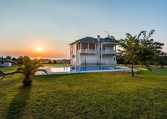 Villa Olympos Sunset - Mountain And Sea View