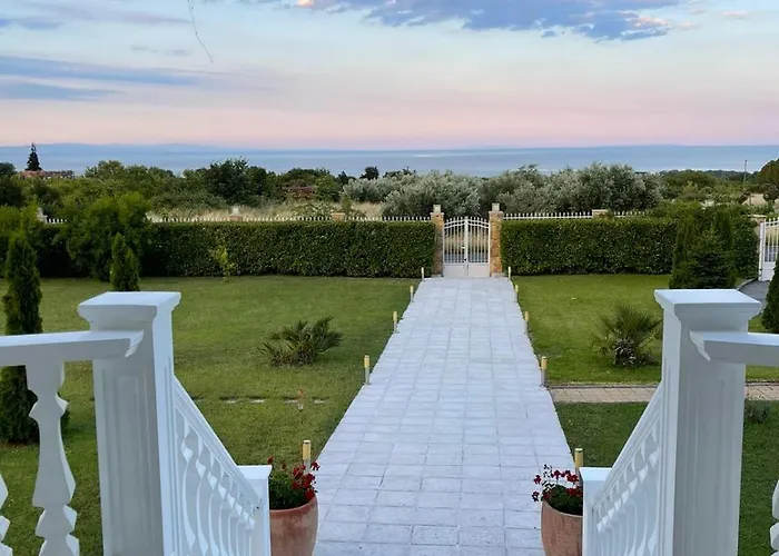 Villa Olympos Sunset - Mountain And Sea View *